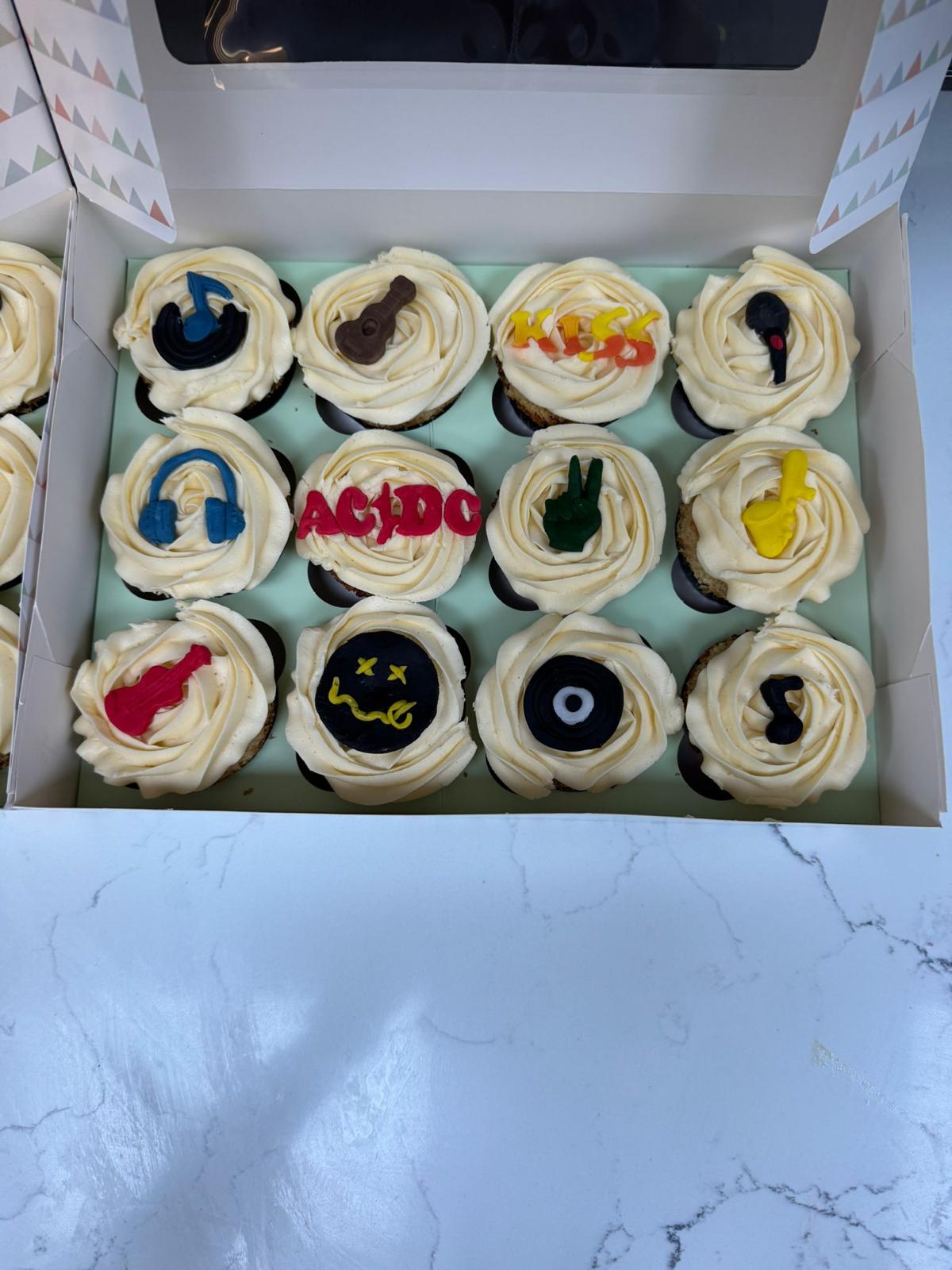 Rockstar Cupcakes